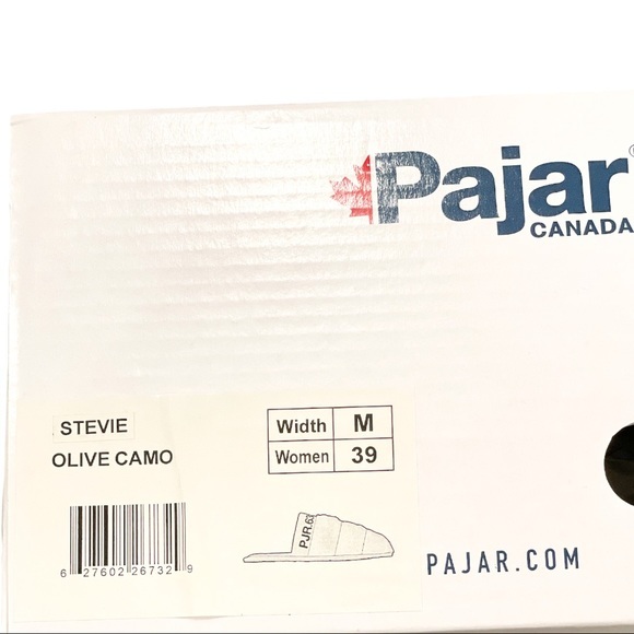 PAJAR Camo Print Stevie Slippers Flats - Size 39 - Picture 5 of 6